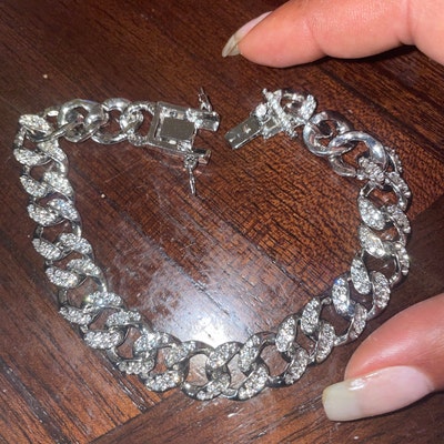 Trendy, Iced Out Princess ,necklace, Pendant, Statement Pieces ...