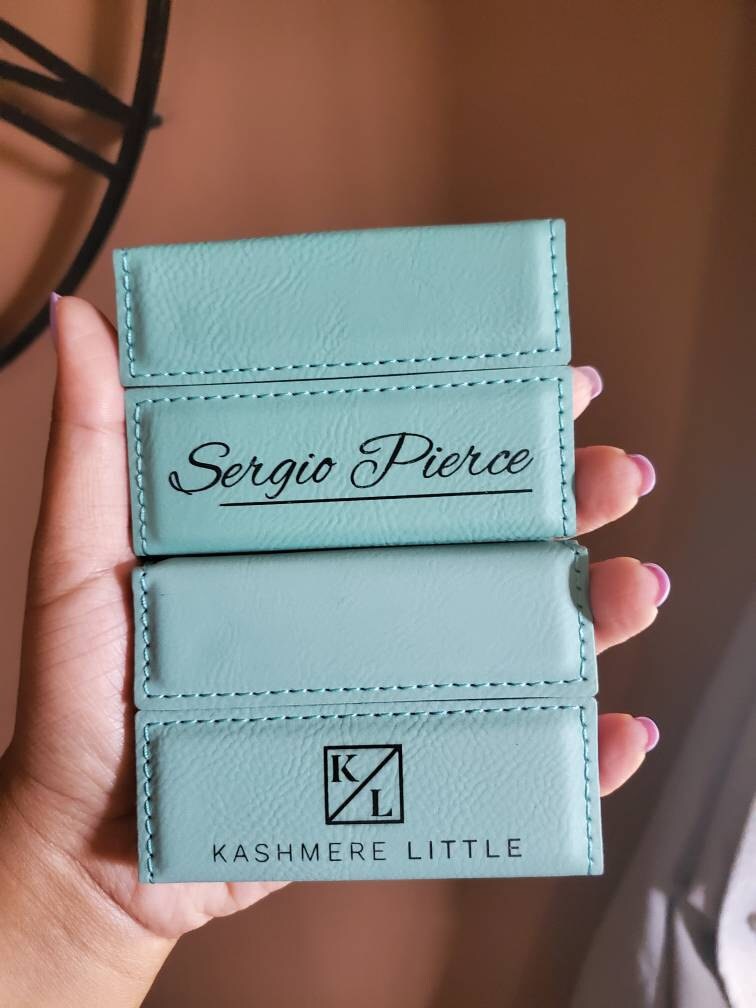 Personalized Business Card Case, Leather Business Card Holder, Engraved Leather with Name, Corporate Gift, Businessman Gift, Office Gift