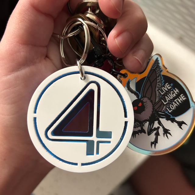 正規品　FANTASTIC MAN KEY RING 590 正規品 FANTASTIC MAN KEY RING 590 Fantastic Four #245 Cover