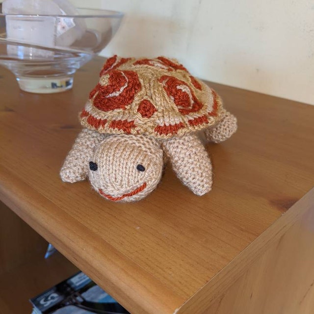 Knitting Pattern for Turtle, Debi Birkin Patterns, PDF Digital