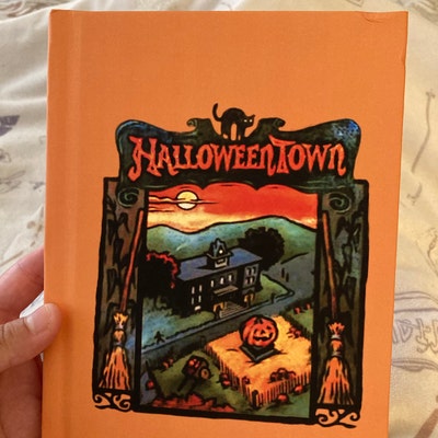 Halloweentown Book Notebook 6x8 Hardcover Fall Halloween Autumn Disney ...