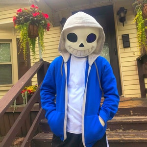 Skeleton Sans Blue Jacket Undertale Sans The Skeleton Inspired
