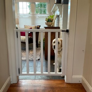 Geometric Gate Cat Door Pet Security Gate Modern Baby - Etsy