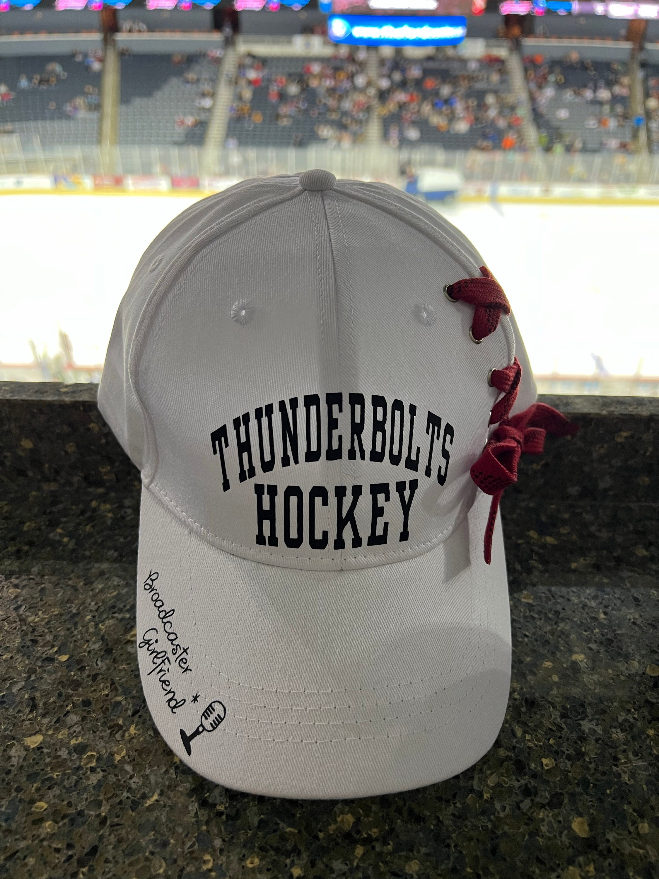 Personalized Ponytail Hats, Hockey Mom Hat, Hockey Hats for Women, Hockey Gifts for Girls, Goalie Mom High Ponytail Caps, Custom Hockey SWAG