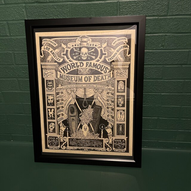 Madame Talbot's Victorian Lowbrow Museum of Death Poster - Etsy