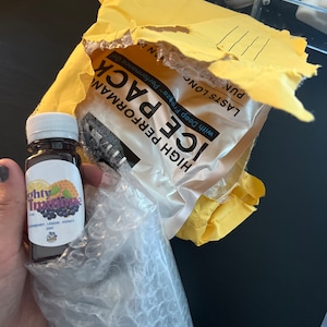 Kiley added a photo of their purchase