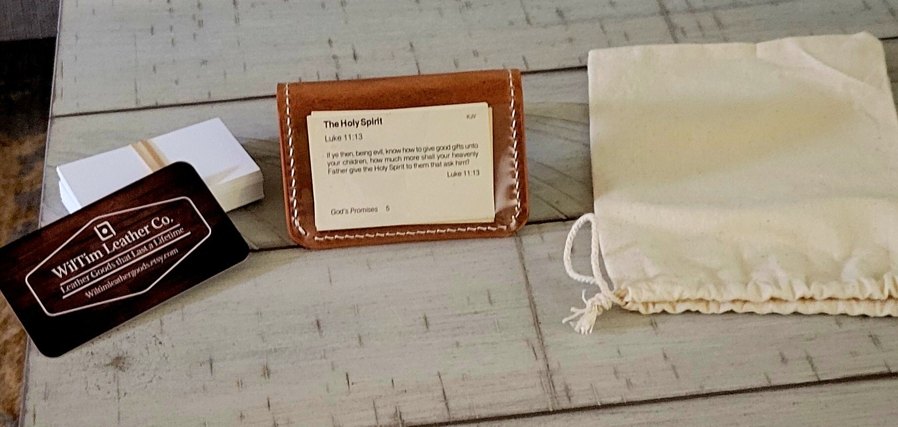 Leather Verse Pack, Scripture Memory, God&#39;s Word, Topical Memory System