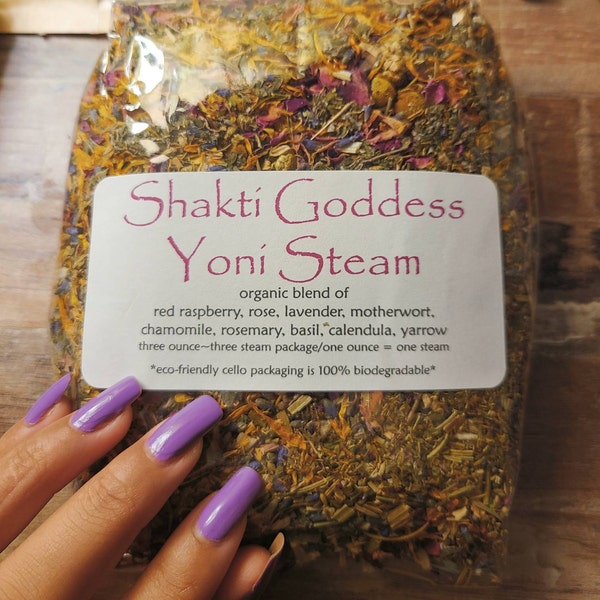 YONI STEAM Organic Herbs Blend 3 Oz Bulk Package Vaginal Steaming Herbs ...