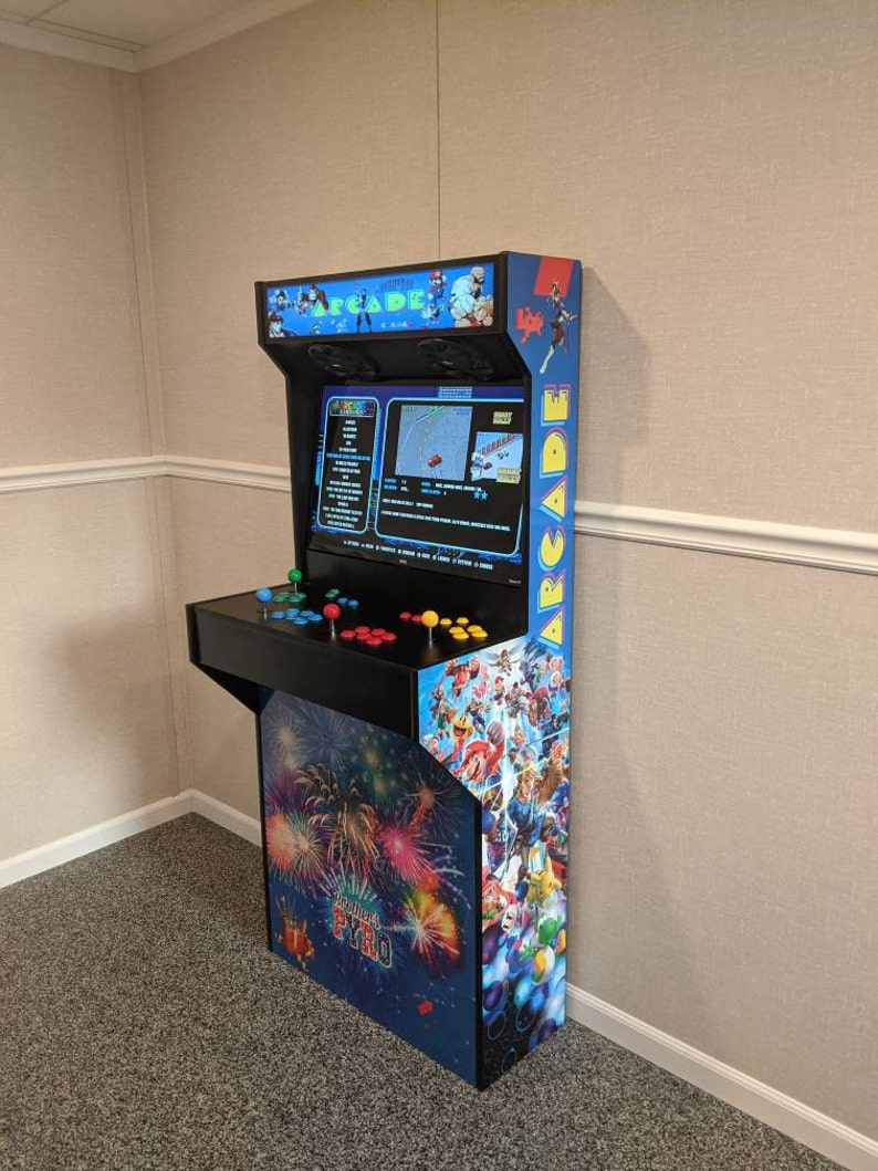 Arcade setup shared by Aaron Jackson