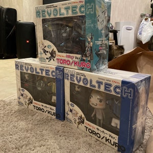 Vintage 2000s Toys Toro & Kuro Anime Cosplay Christmas - Halloween