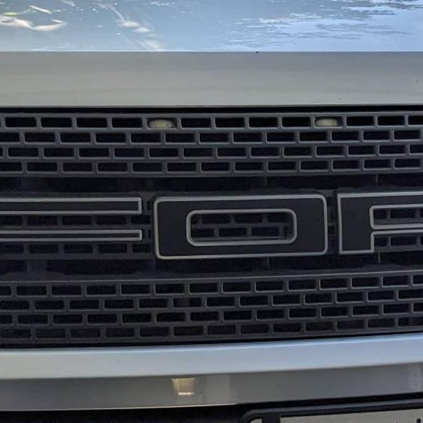 2024-2025 Ford Ranger Raptor Grill Letters Outlines - Vinyl Decals ...