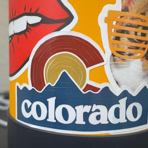 Hawaii Flag Shaka Sign Hang Loose Sticker Decal Vinyl - 2 - Foto 9