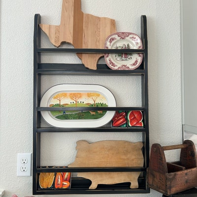 Cook Book Recipe Display Rack Counter Top Shelf Recipe Drawers - Etsy
