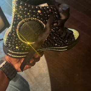 Gold bling converse deals