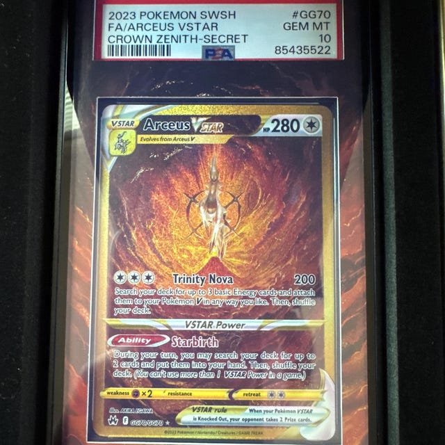 arceus pokemon card vstar price Arceus VSTAR Box, Amazon, $61 USD > $39 USD : r/PKMNTCGDeals main image 1