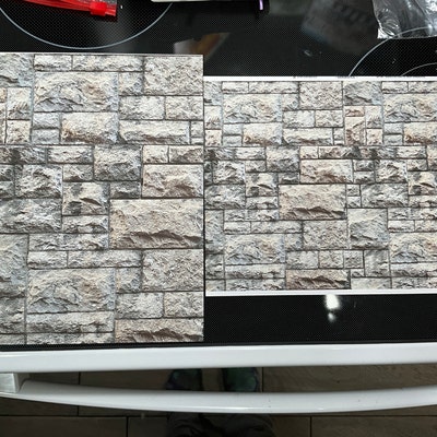 Dollhouse Printable Stone Wallpaper, 1/12 Dollhouse Wall, Miniature ...