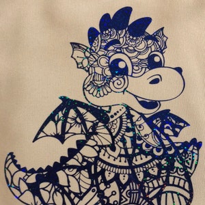 Download Cute Dragon mandala svg Digital download Dragon Zentangle ...