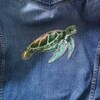 36 PCS Sea Turtle Iron On Patches Cute Turtle Embroidered - Foto 7