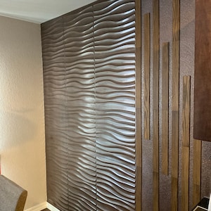 Decorative Wood Slats, Wooden Wall Panel, 3D Wall Panels, Wooden