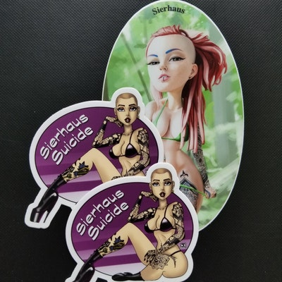 Sierhaus Sticker Horror - Etsy