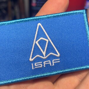 エースコンバットにインスパイアされた、ISAF 旗、軍の士気パッチ