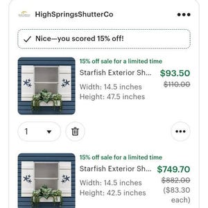 Lori added a photo of their purchase