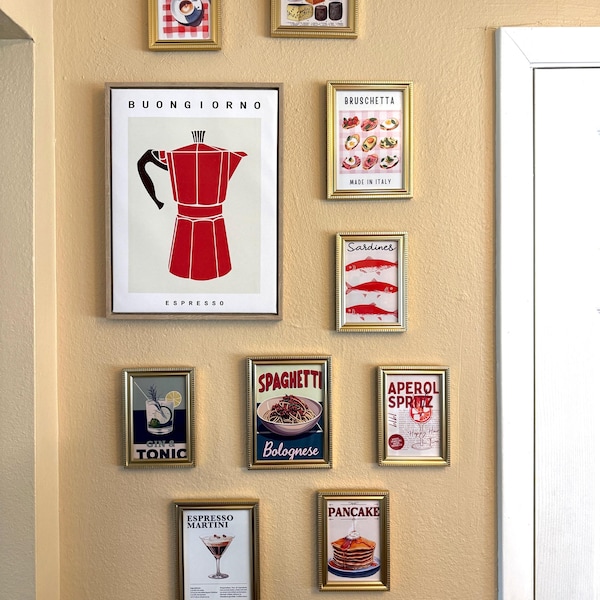 Kitchen Gallery Wall Art Prints, Food Decor (digital Download) - Etsy