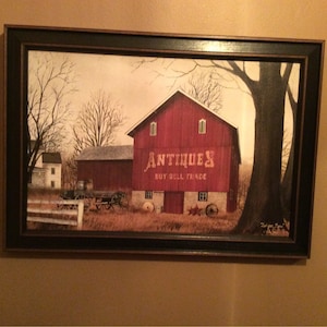 by Billy Jacobs 16x20 Dairy Cow Cows Classic Truck FRAMED ART Y/'ALL NEED MILK
