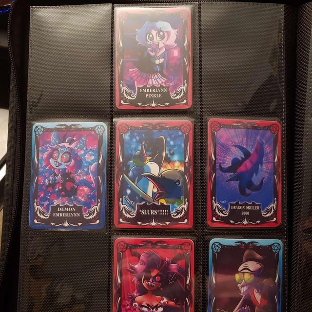 Cartes à Jouer Officielles Helluva Boss - Édition Feuille D'or Originale (discontinue) - Vivziepop