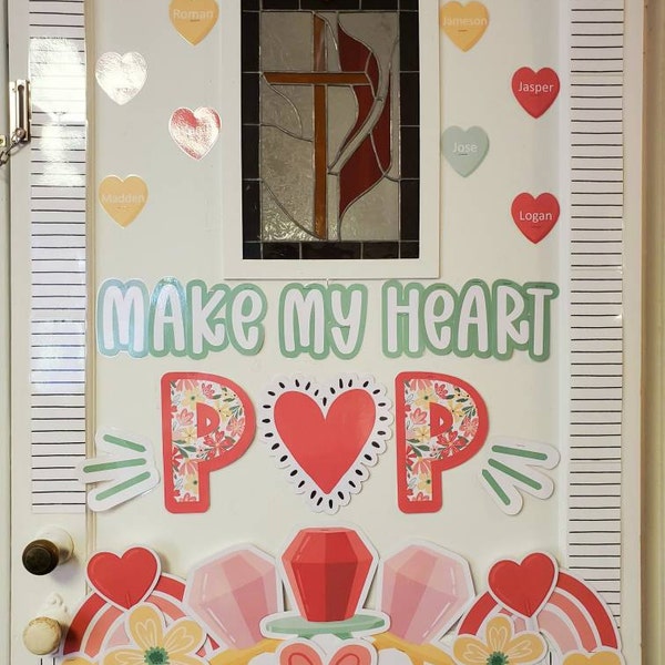 Valentine's Day Bulletin Board Kit, Random Acts of Kindness Week ...
