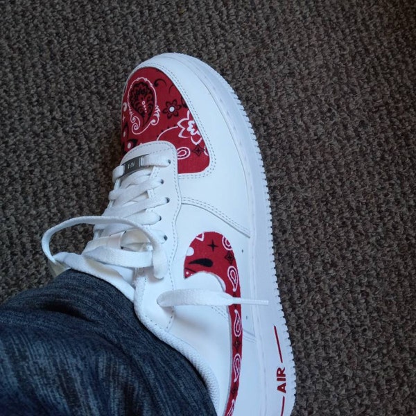 custom rose air force 1