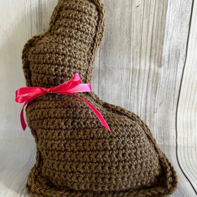 CROCHET PATTERN Chocolate Easter Bunny Crochet (Download Now) - Etsy