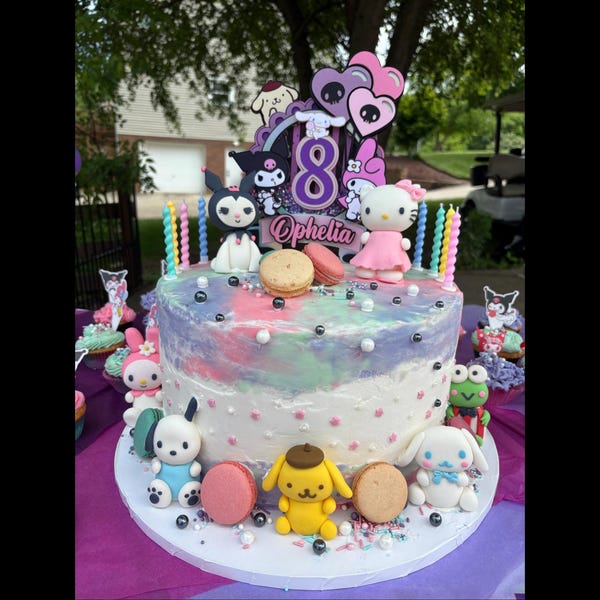 Fruit and Vegetables Cake Topper, Fruit Cake Decor, Fruit and Vegetable