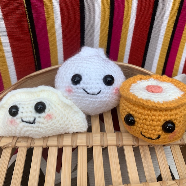 Pattern Dim Sum The Foodies: Dim Sum Family Pattern Bundle [DIGITAL PATTERN Only ...