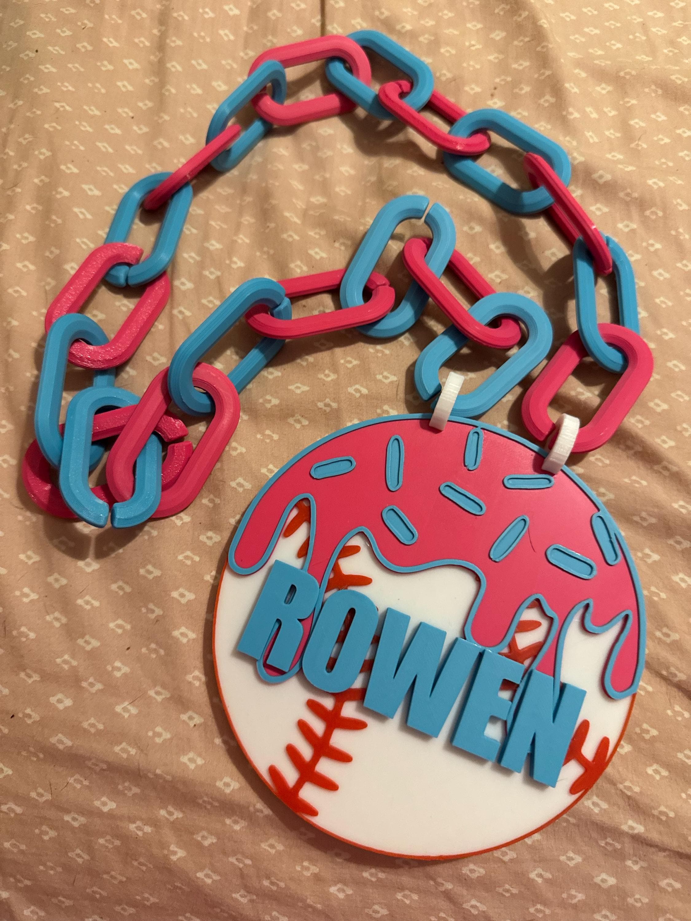 Baseball drip , drip , baseball ice cream ,  swag , melt , sport chains