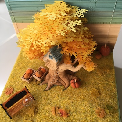 Dollhouse Miniature Fall Leaves Package of Approx 50 Leaves 1:12 Scale ...