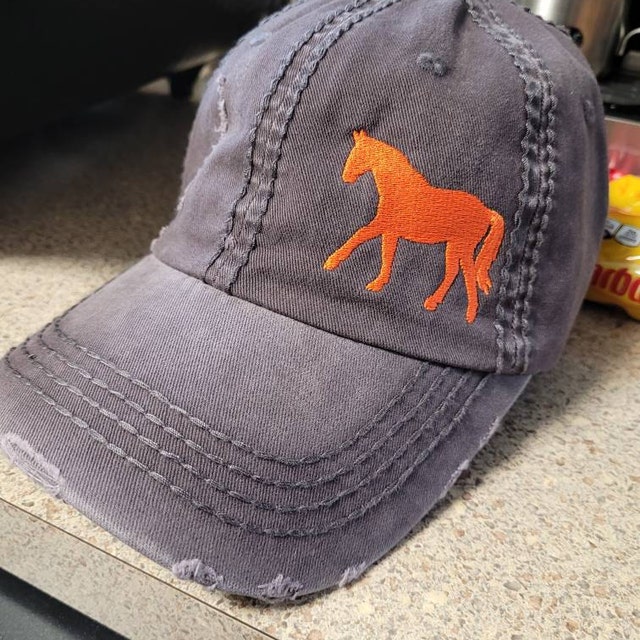 Just Girl Who Loves Horse Hat Horse Gifts For Girls Adjustable Baseball Cap For Women Trendy Hats Cotton Black