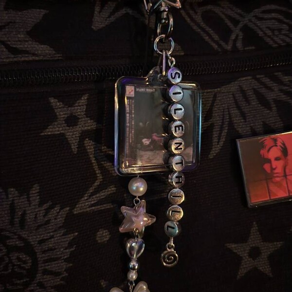 Custom Album Photo Keychain Phone Charm - Etsy