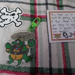 James added a photo of their purchase