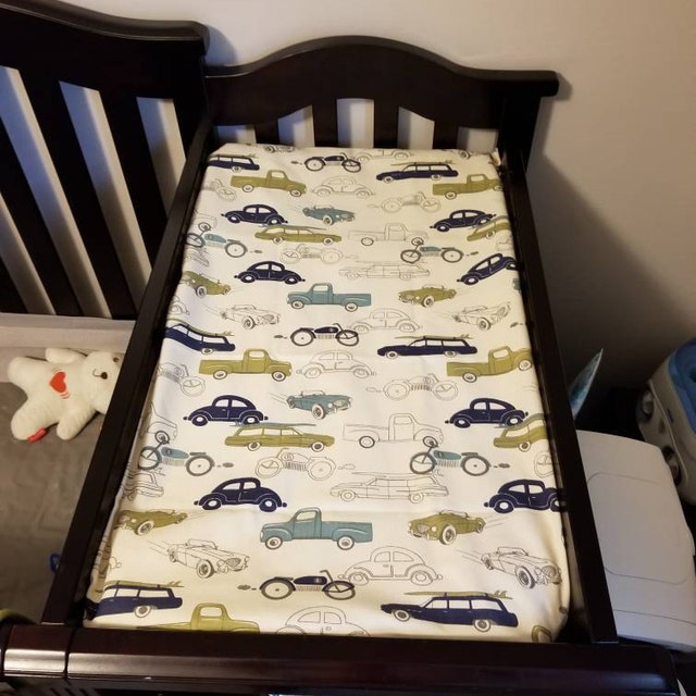 Vintage Cars Crib Set Etsy