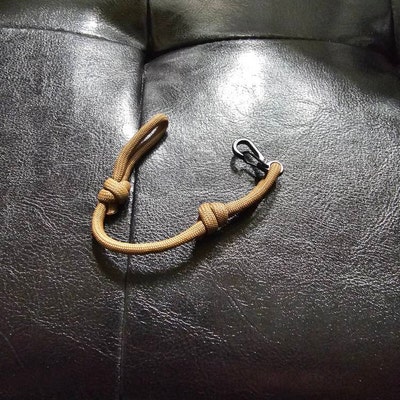 Adjustable Minimalist Paracord Rope Bracelet Rock Climbing Bracelet ...
