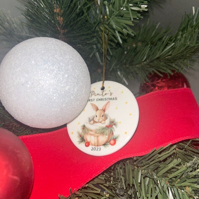 Personalized Married Ornament Our First Christmas Ornament - Etsy