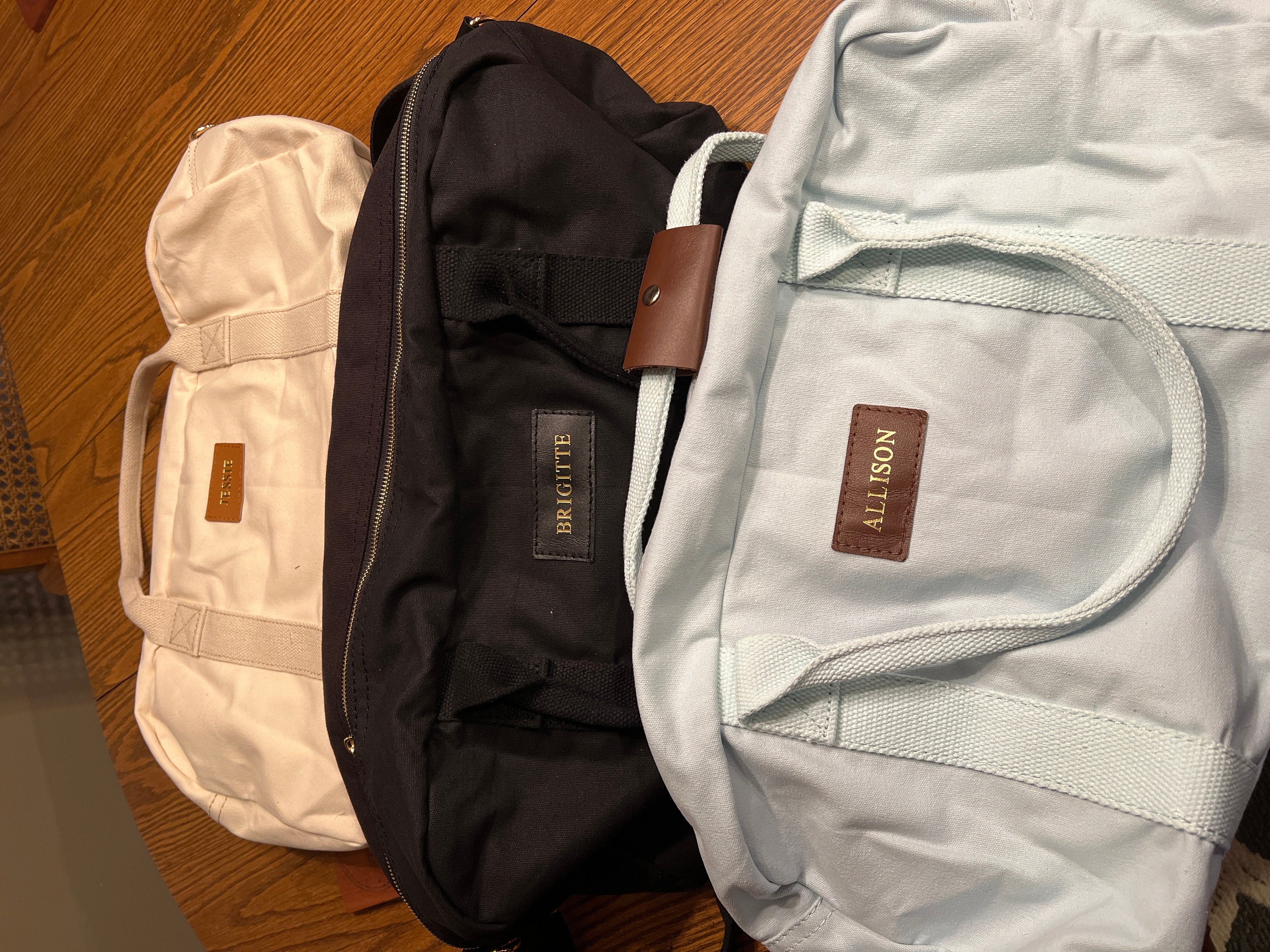 Personalized Duffle Bag | Bridal Shower Gifts | Monogrammed Travel Bags | Honeymoon Bag | Bridesmaid Proposal | Bachelorette Party