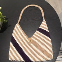 CROCHET PATTERN + VIDEO Just a Rectangle Crochet Danbury Bag Pattern ...