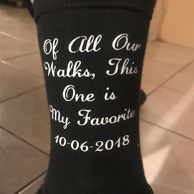 Father of the Bride Socks, Custom Dress Socks for Dad, Mens Bride Gift ...