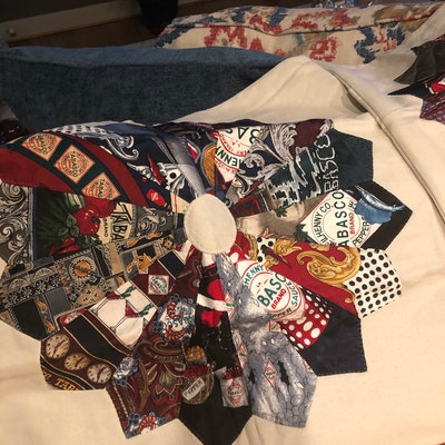 necktie memory pillow pattern