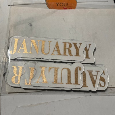 Magnet Numbers for Calendar or Board // Daily Magnets // Etsy