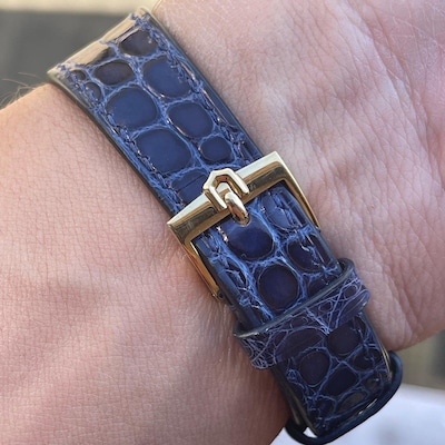 Alligator Leather Watch Strap/quick Release Watch - Etsy