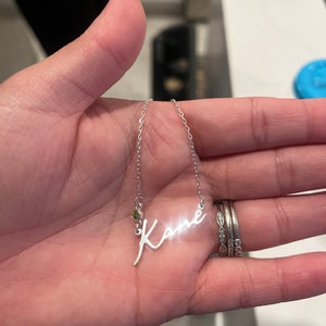 Custom Signature Necklace Design Custom Signature Necklace