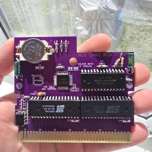 恐らくフラッシュカートリッジ　nesdev TKROM NROM　NES Nintendo NES Cartridge Circuit Board - MMC3 (txrom) - Etsy